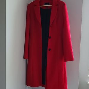 Gorgeous French Bright Red Coat